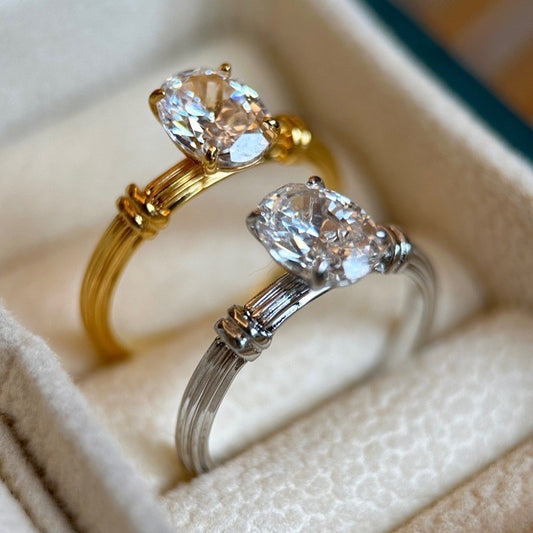 925 silver eterna gleam ring