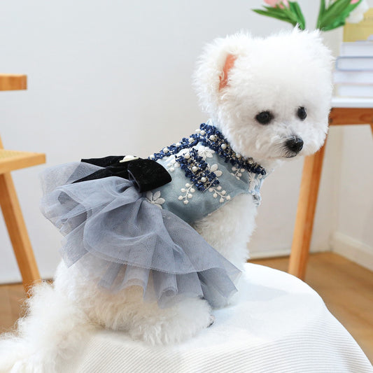 Luxury Pearl Tutu Dress
