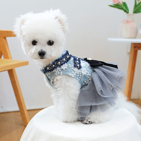 Luxury Pearl Tutu Dress